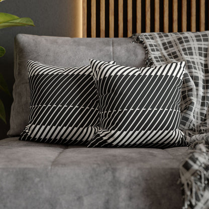 Faux Suede Square Pillowcase