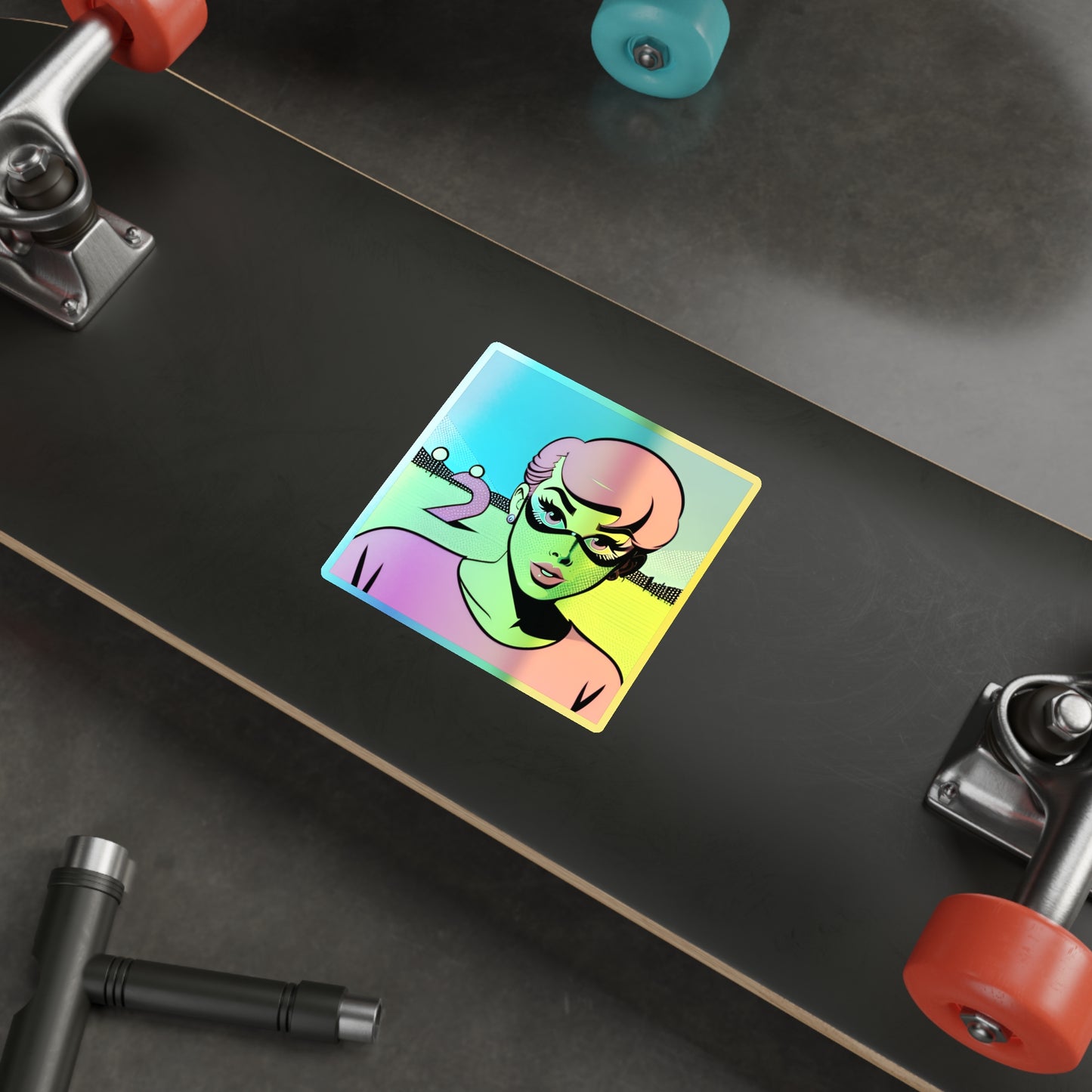 Holographic Die-cut Stickers