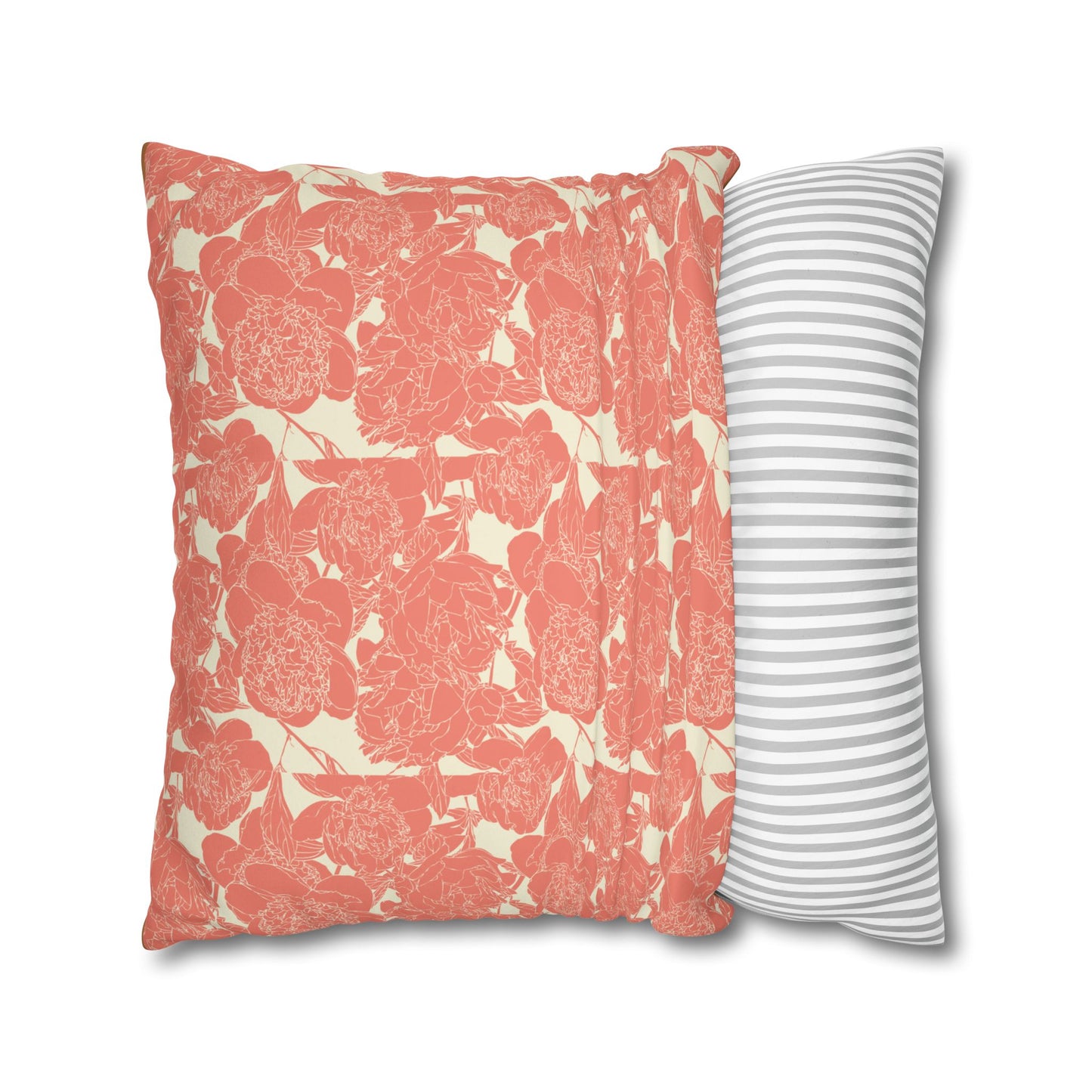 Faux Suede Square Pillowcase