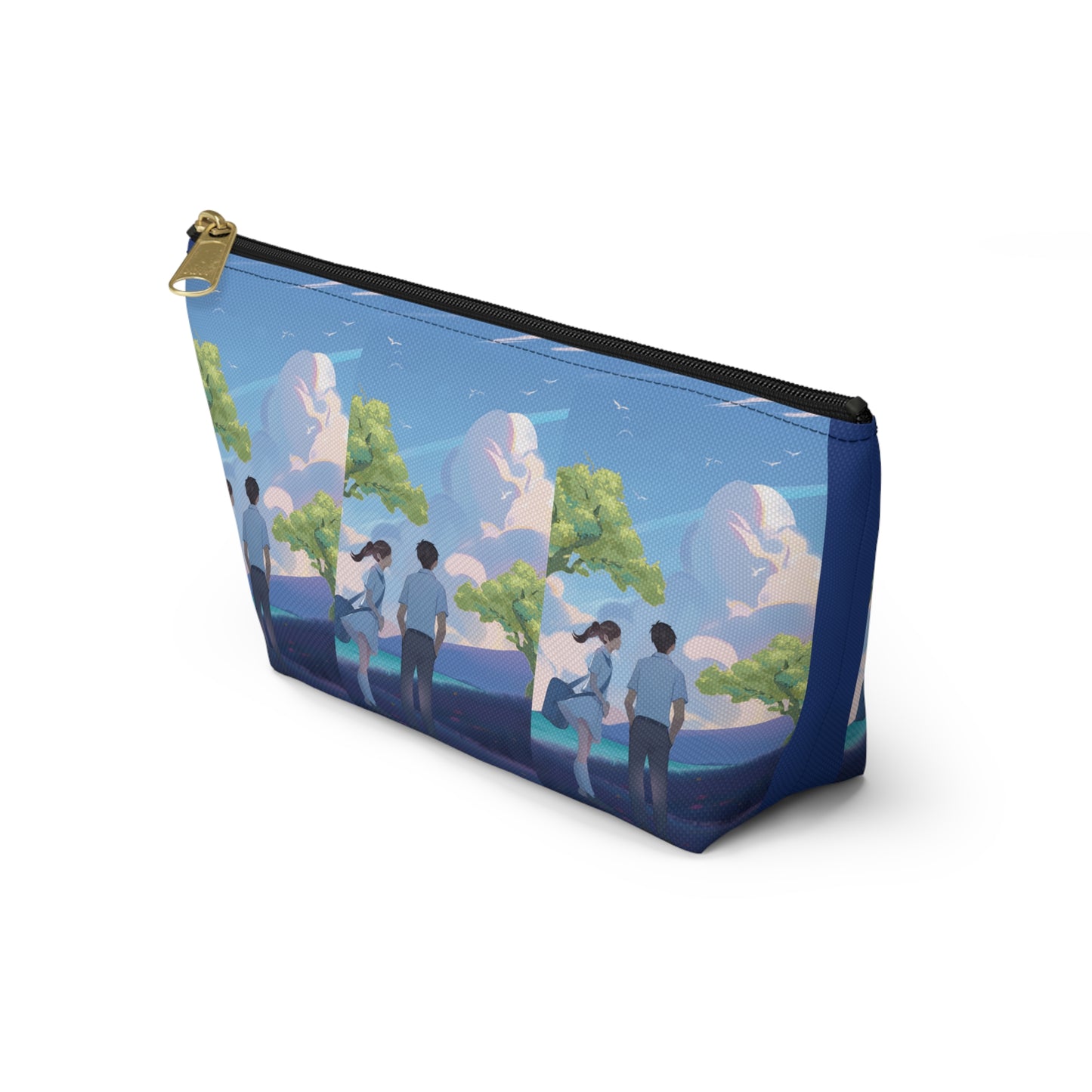 Pouch with T-bottom