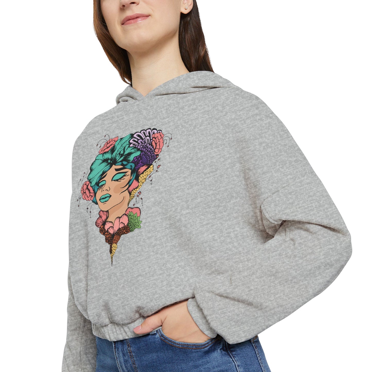 Women's Cinched Bottom Hoodie
