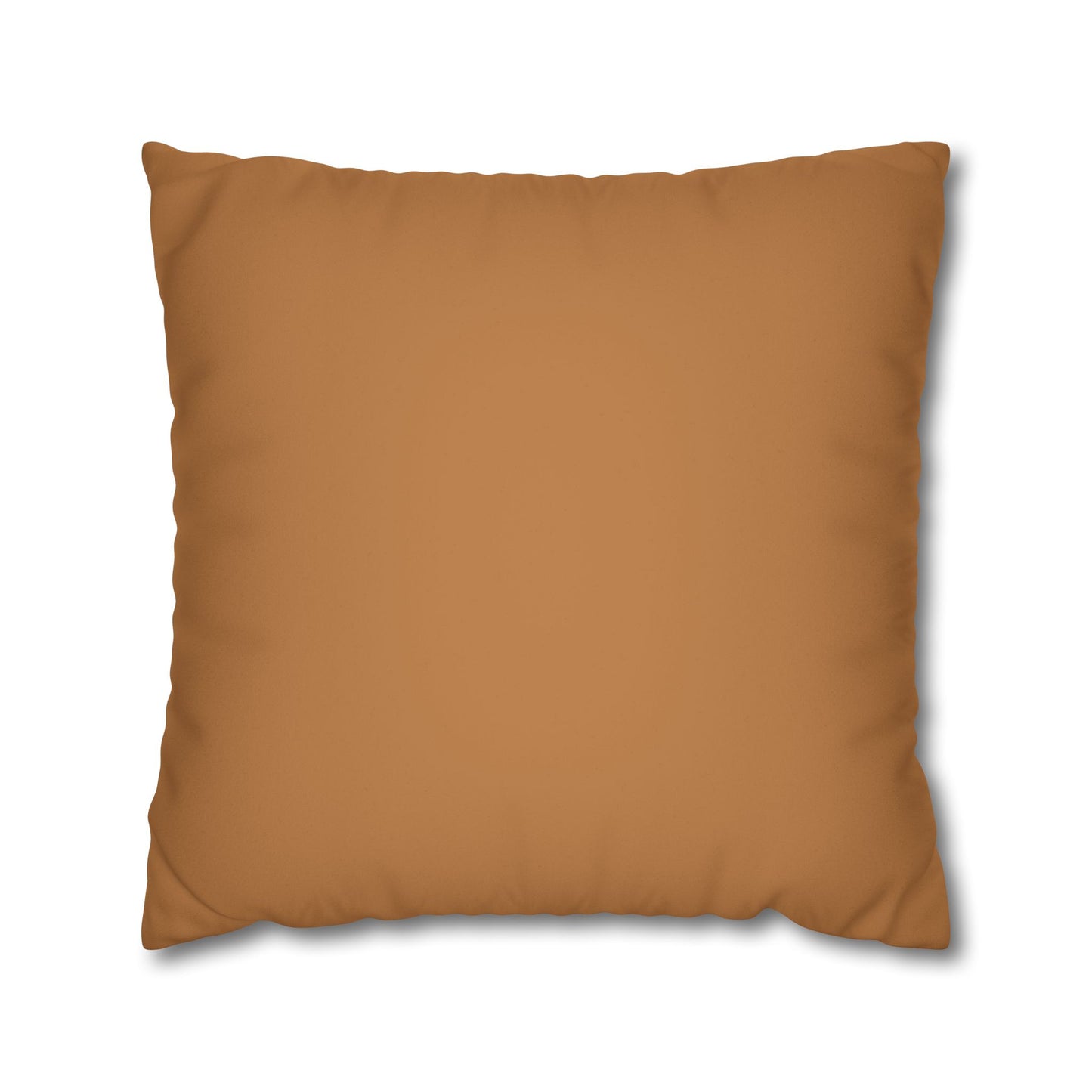 Faux Suede Square Pillowcase