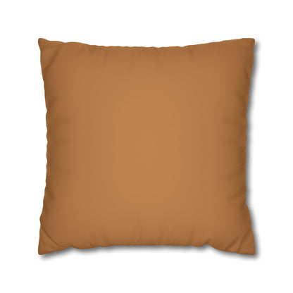 Faux Suede Square Pillowcase