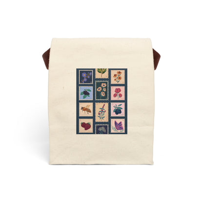 Canvas Lunch Bag With Strap