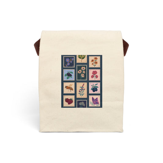 Canvas Lunch Bag With Strap