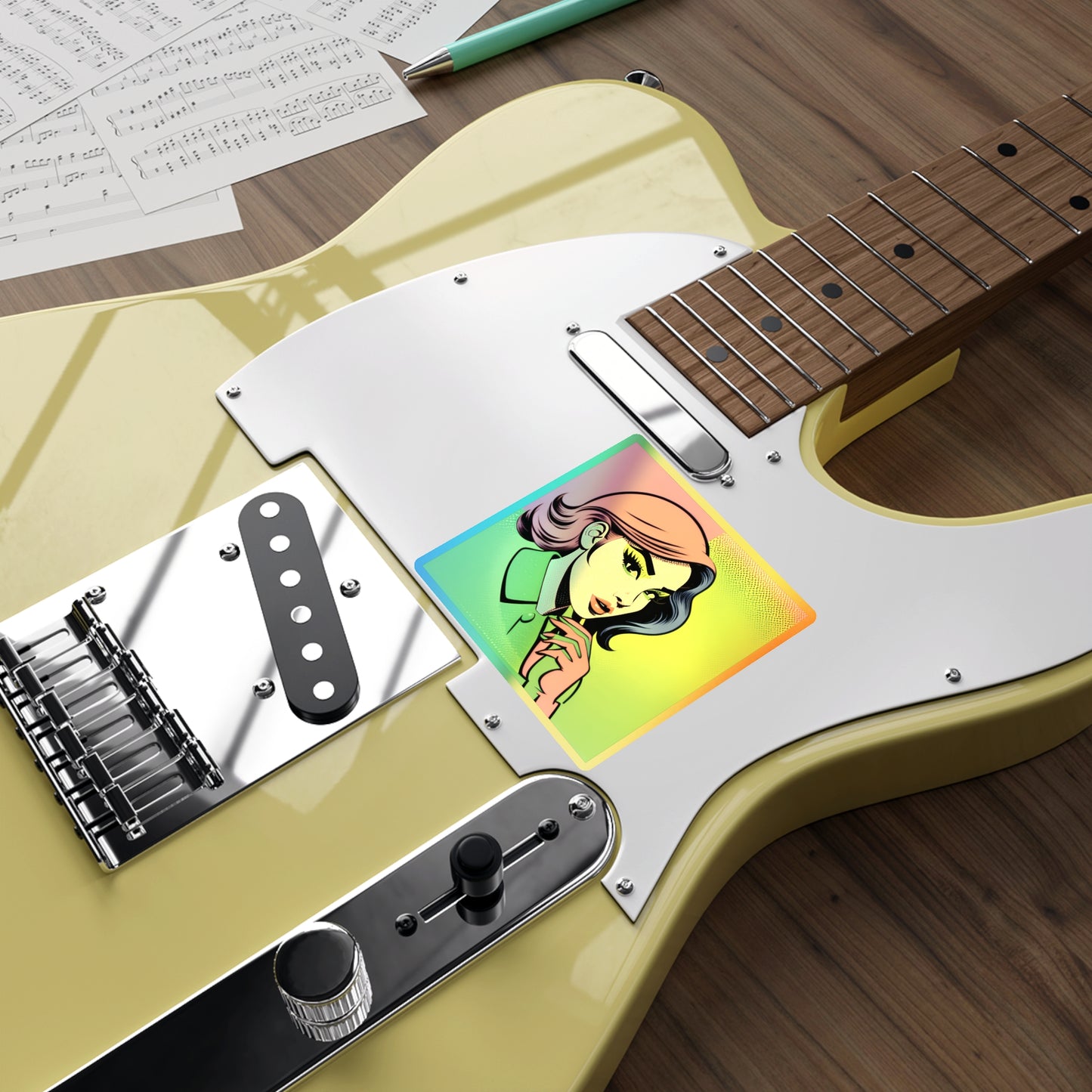 Holographic Die-cut Stickers