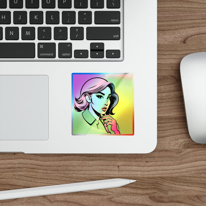 Holographic Die-cut Stickers