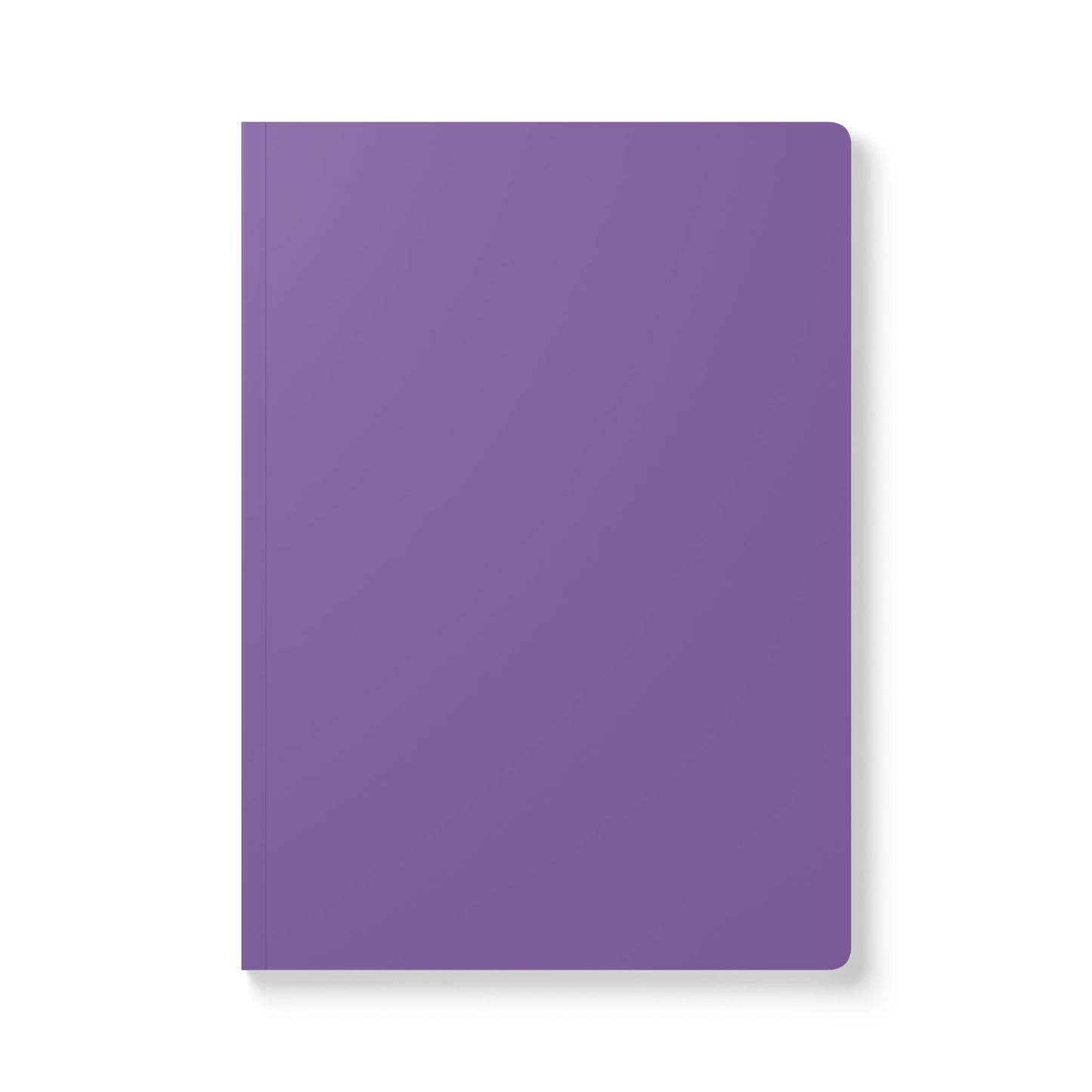 Soft Purple Softcover Notebook