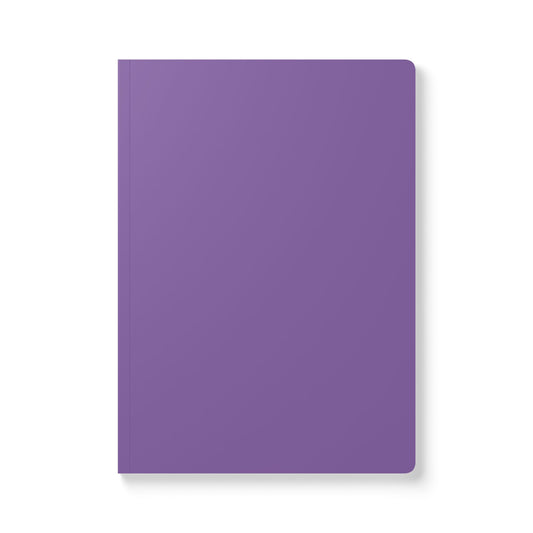 Soft Purple Softcover Notebook