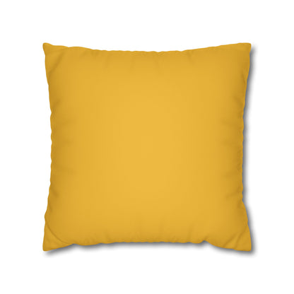 Faux Suede Square Pillowcase