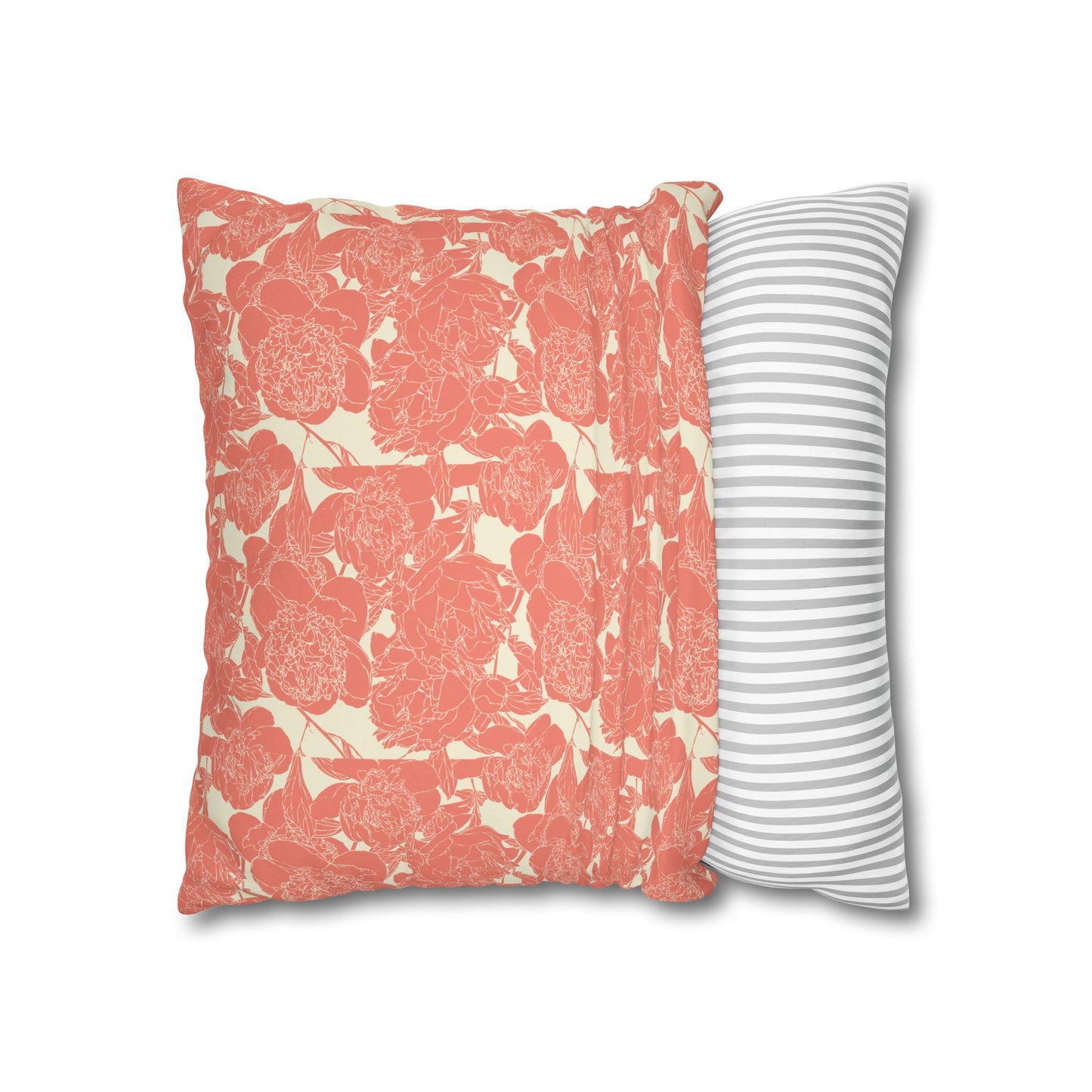Faux Suede Square Pillowcase