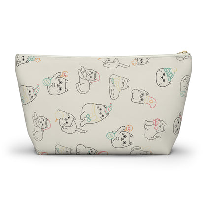 Pouch with T-bottom