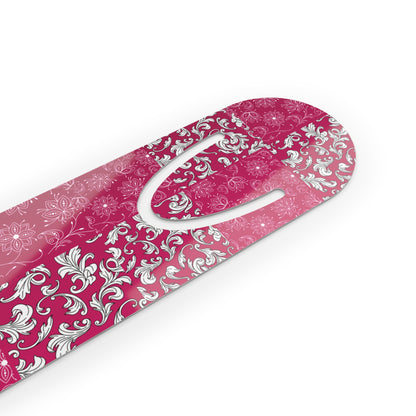 Fuschia Patchwork Bookmark