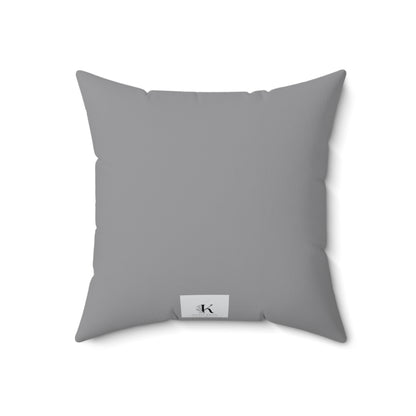 Faux Suede Square Pillow