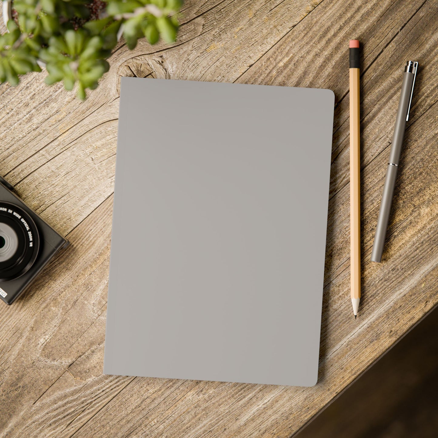 Grey Softcover Notebook