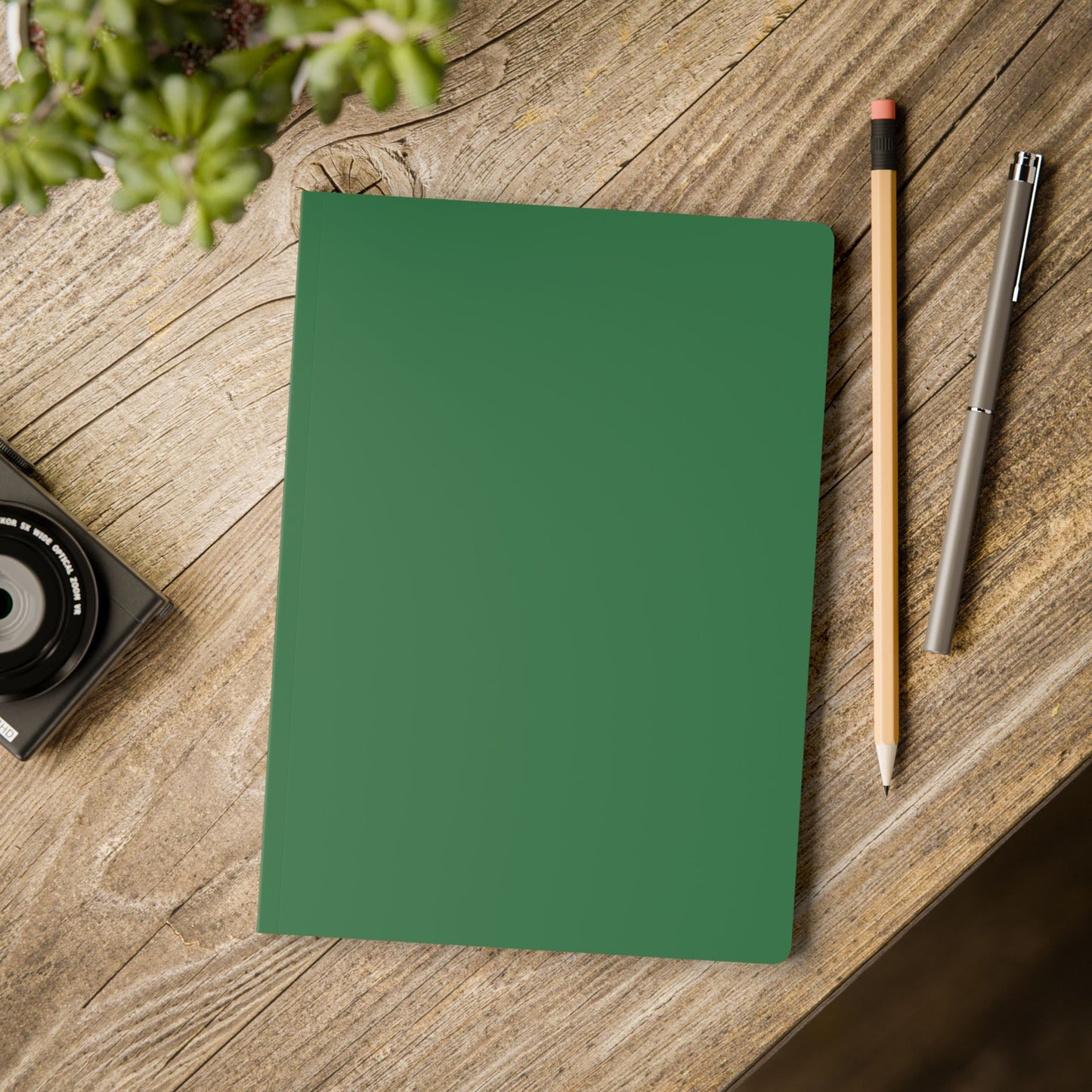 Green Grass Softcover Notebook