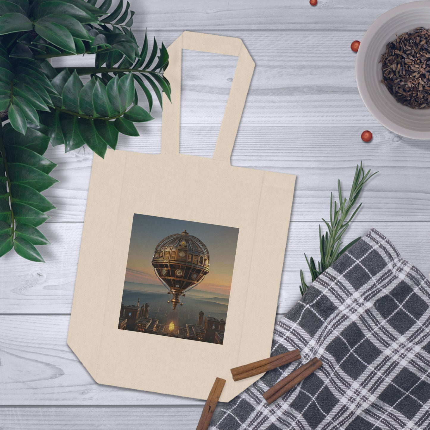 Double Wine Tote Bag