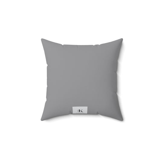 Faux Suede Square Pillow
