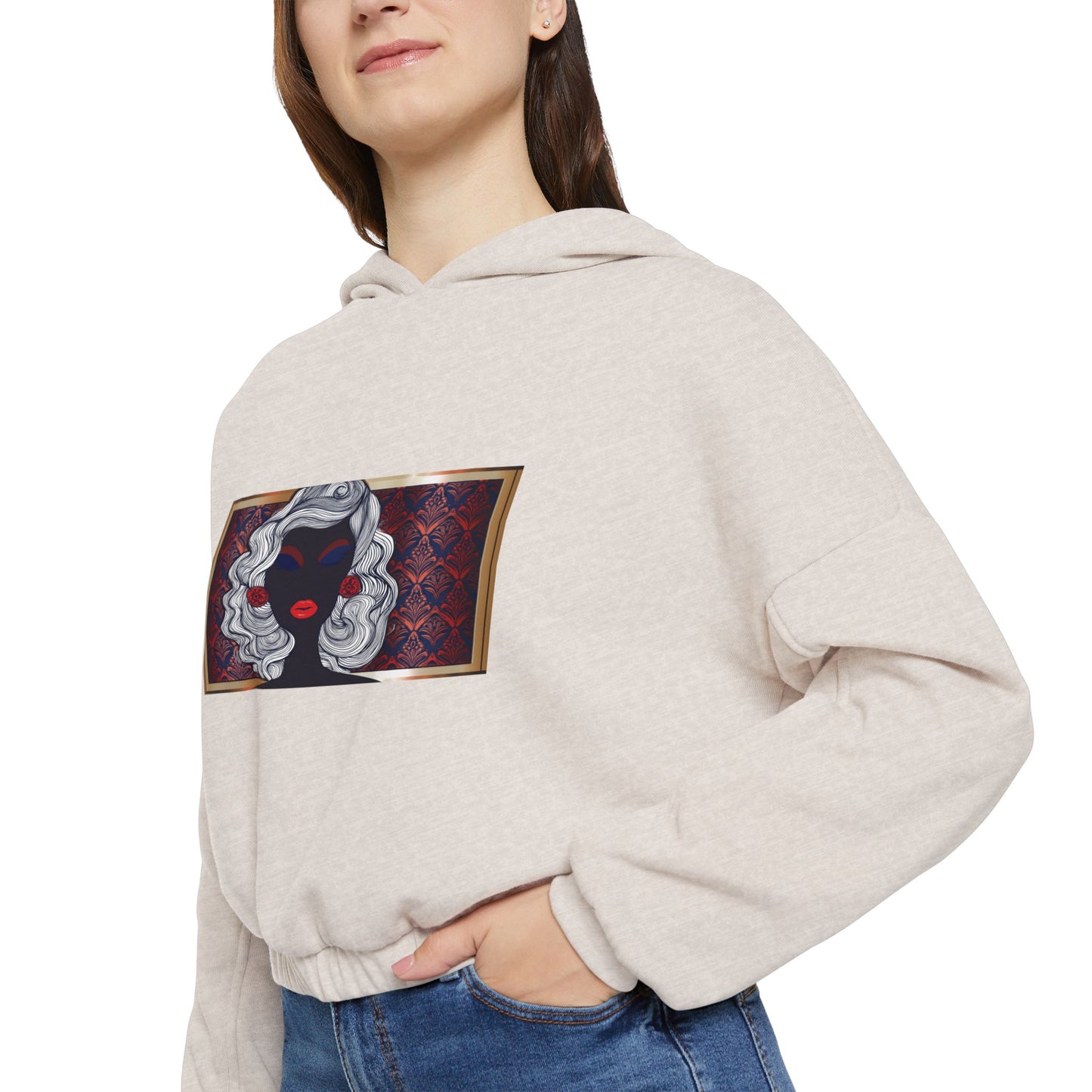 Women's Cinched Bottom Hoodie