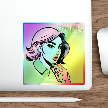 Holographic Die-cut Stickers