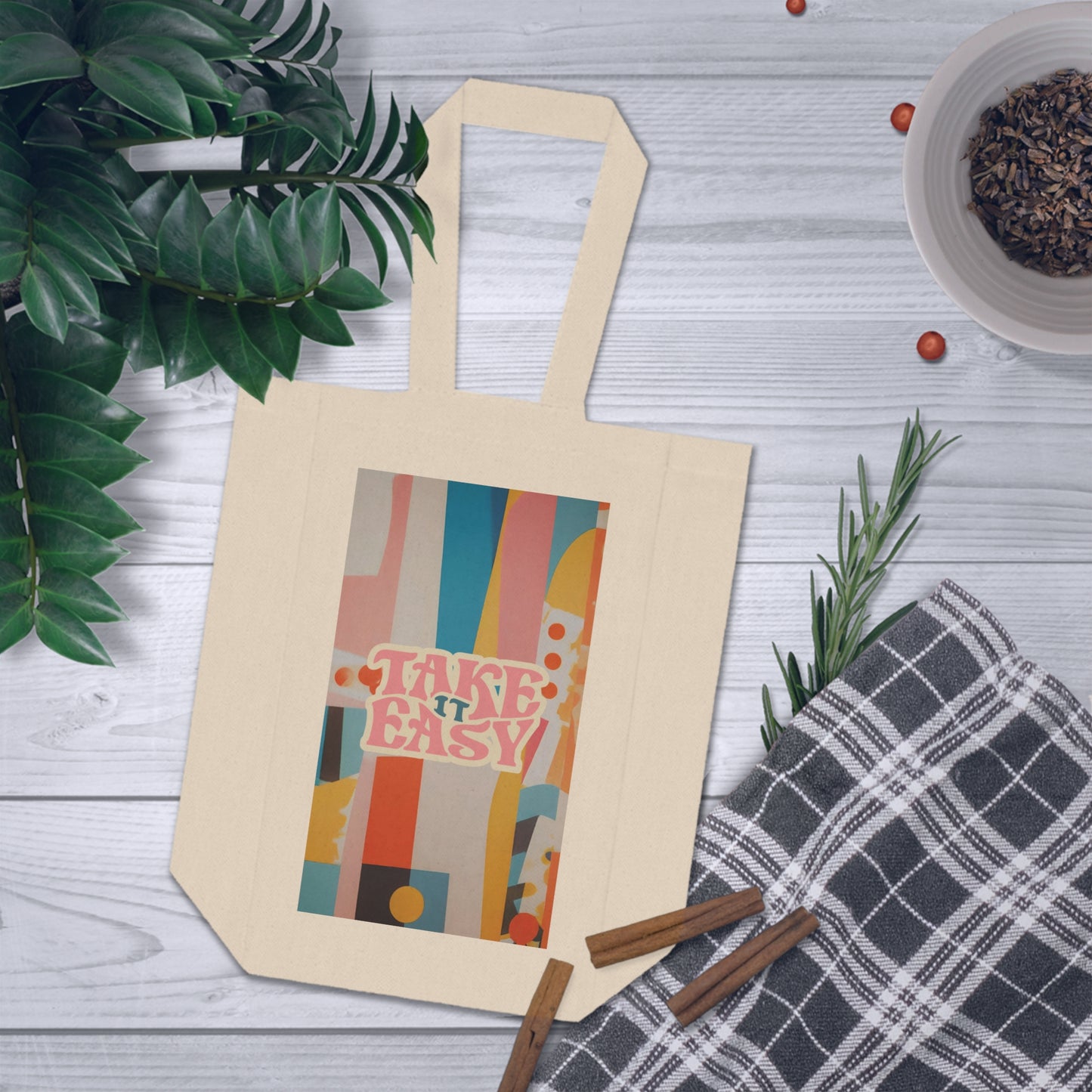 Double Wine Tote Bag