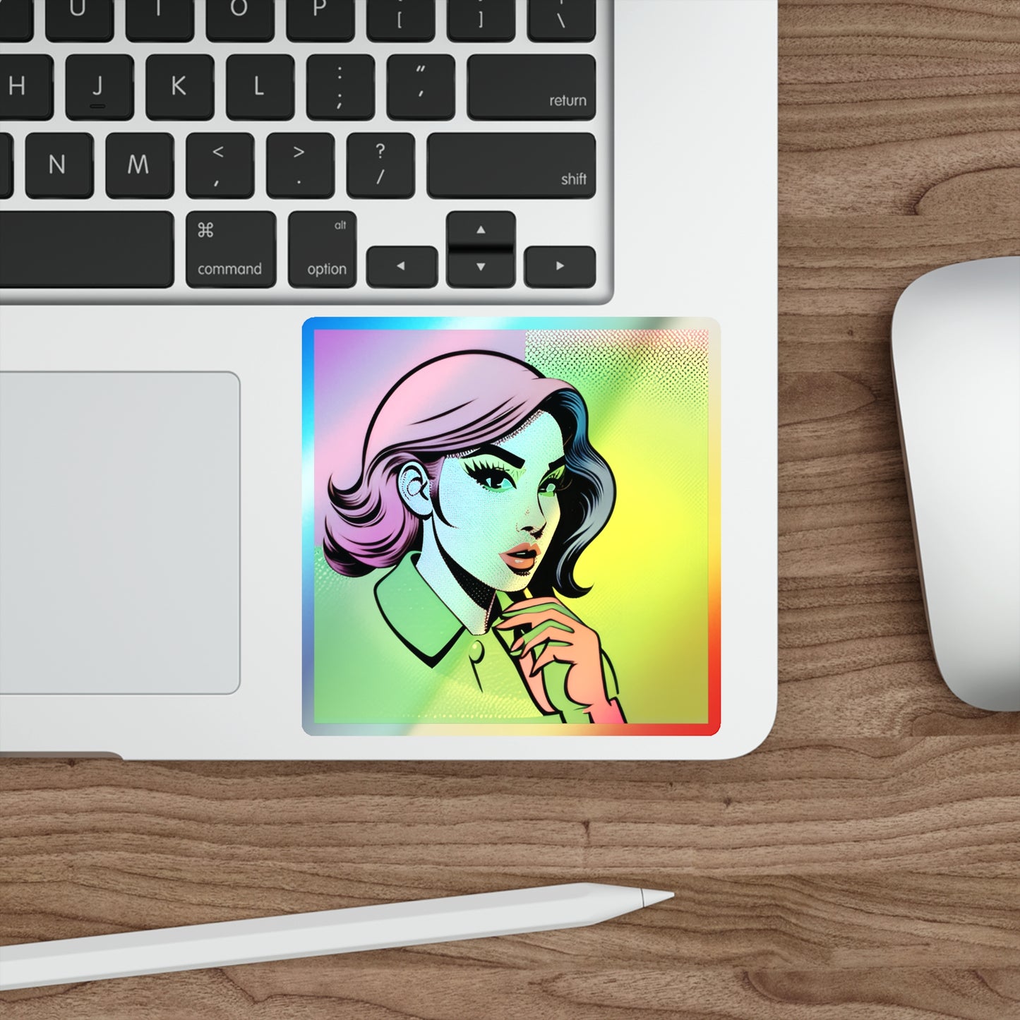 Holographic Die-cut Stickers