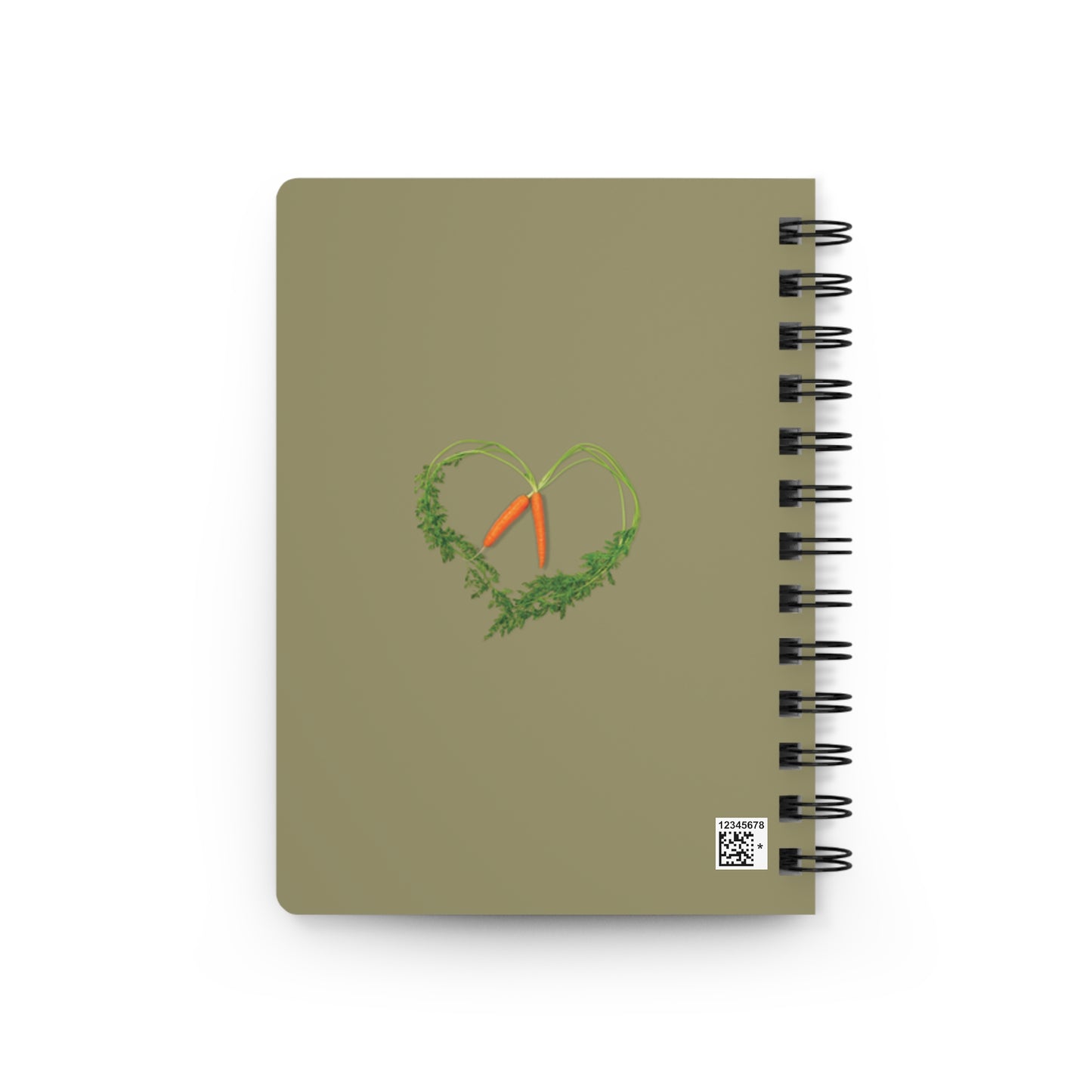 "Where's my carrot? "Spiral Bound Notebook