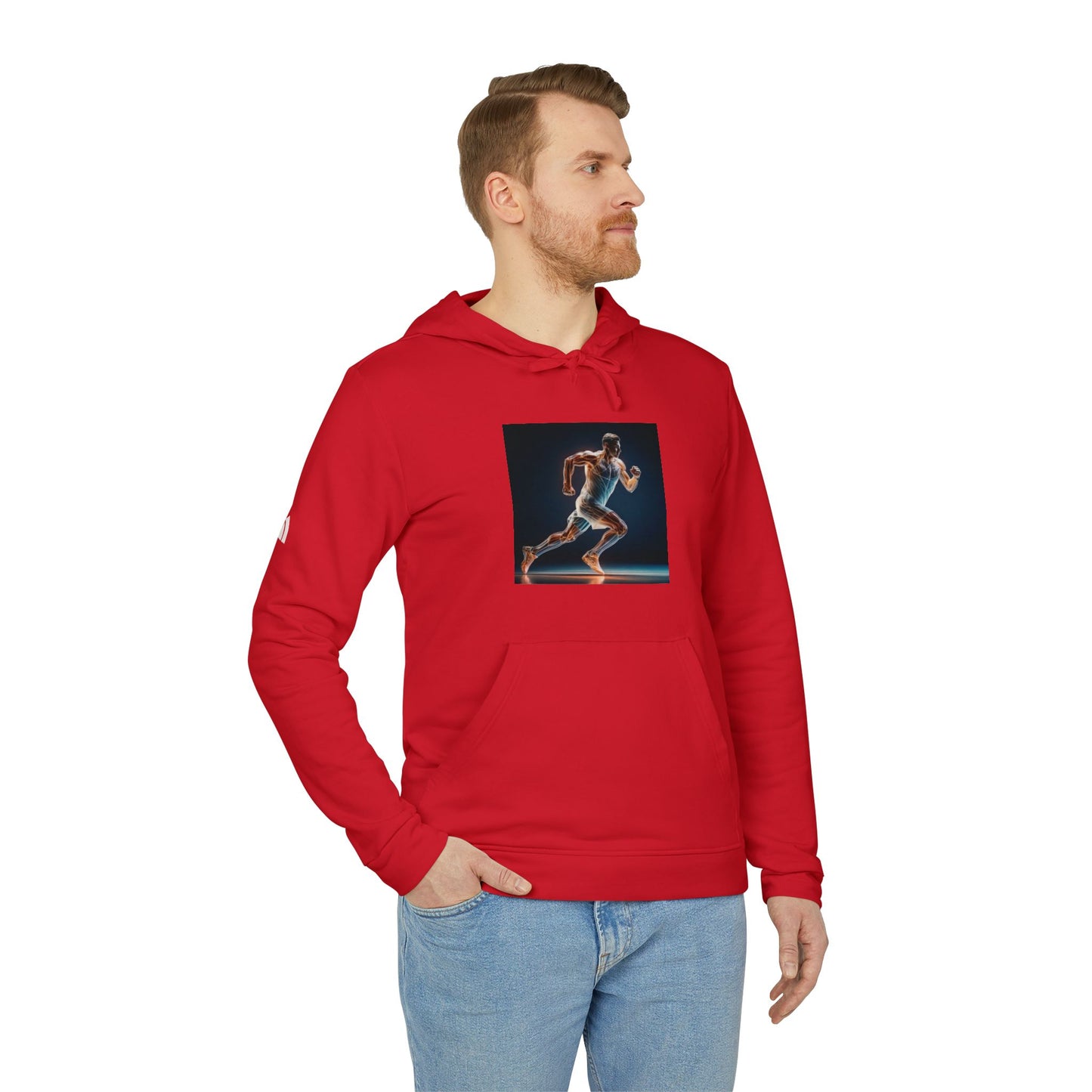Adidas Unisex Fleece Hoodie