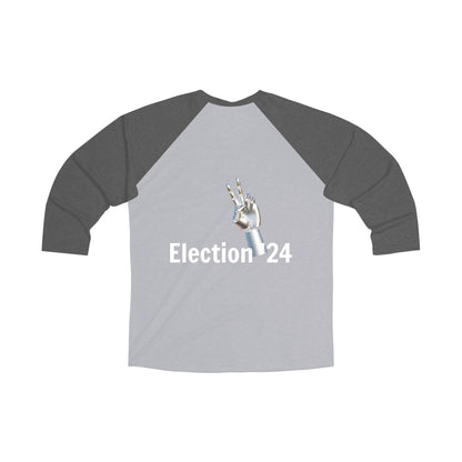 Unisex Tri-Blend 3\4 Raglan Tee