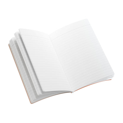 Tangerine Orange Softcover Notebook