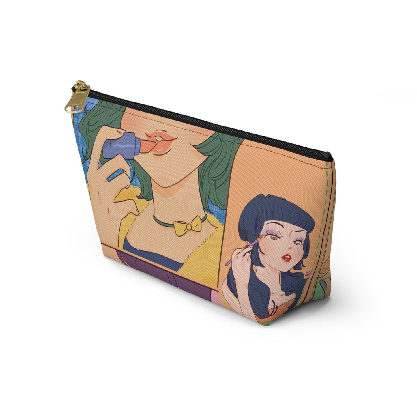 Pouch with T-bottom
