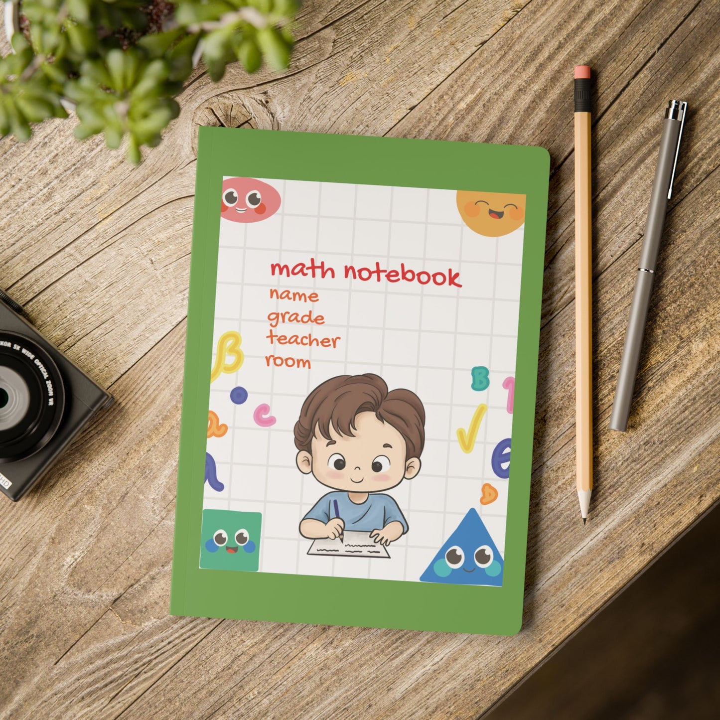 Math Softcover Notebook