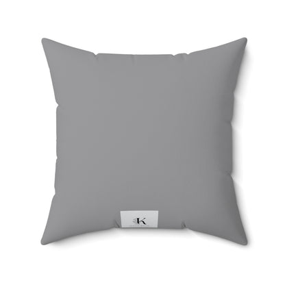 Faux Suede Square Pillow