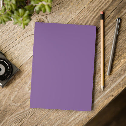 Soft Purple Softcover Notebook