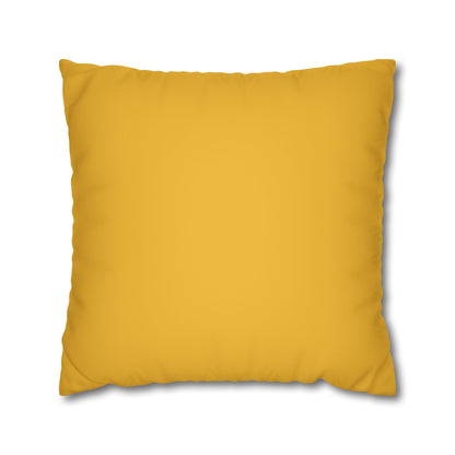 Faux Suede Square Pillowcase