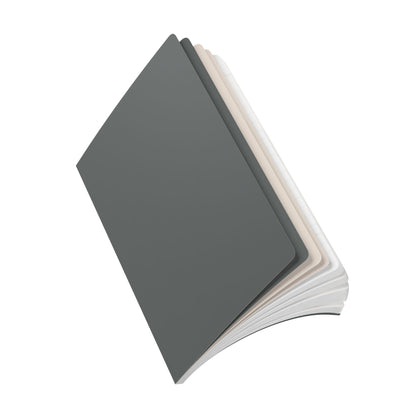 Dark Grey Softcover Notebook