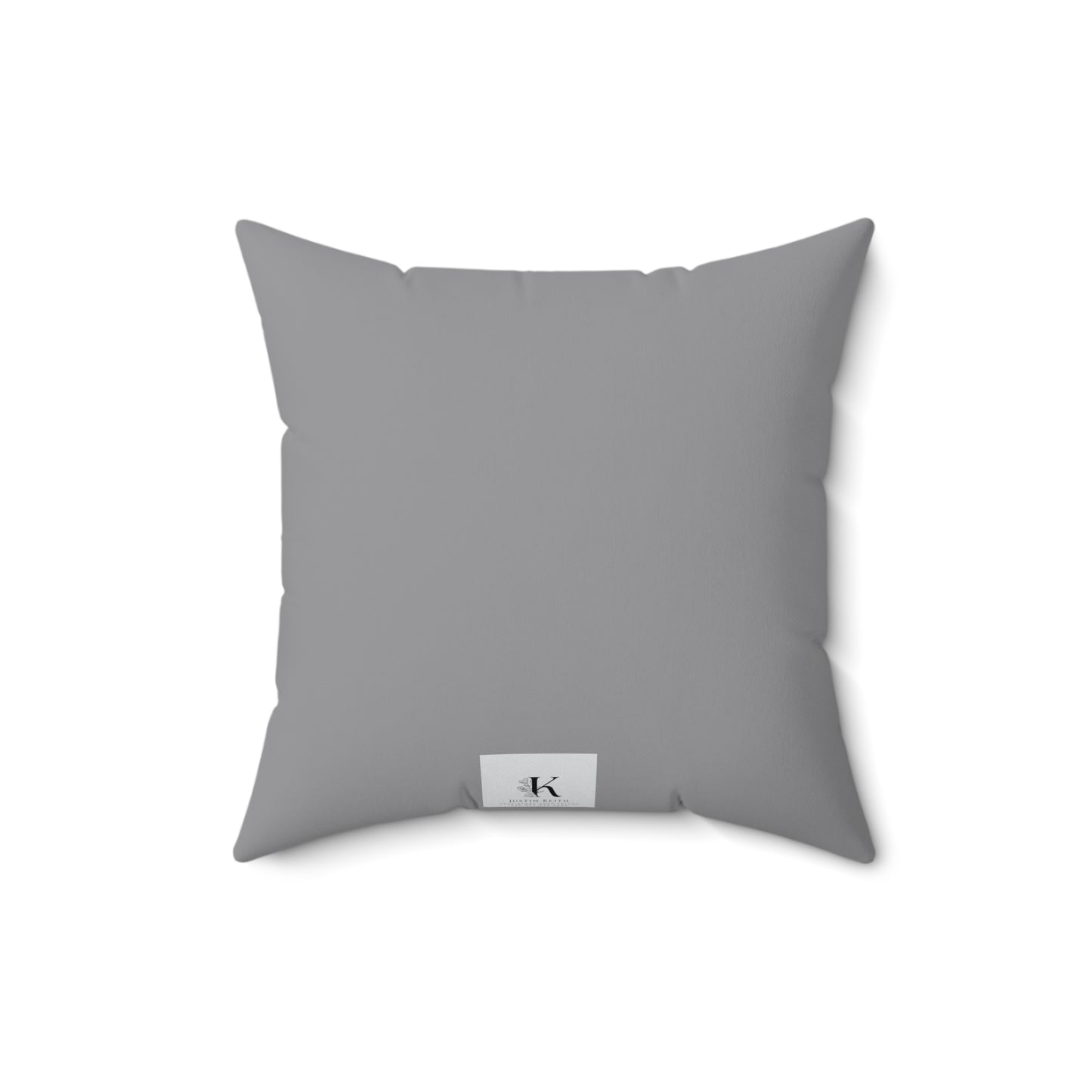 Faux Suede Square Pillow