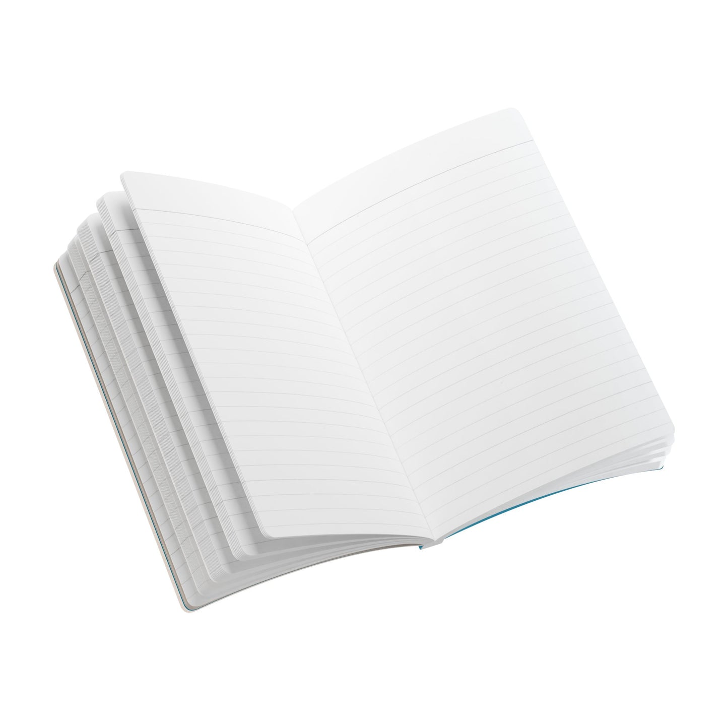 Aqua Blue Softcover Notebook