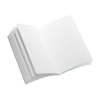 Aqua Blue Softcover Notebook