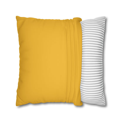 Faux Suede Square Pillowcase