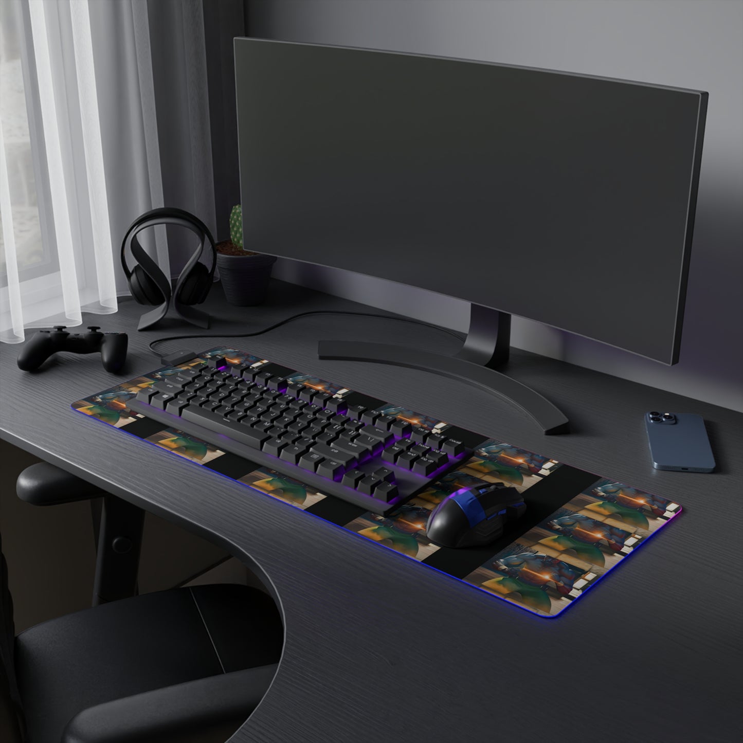 LED Gaming Mouse Pad