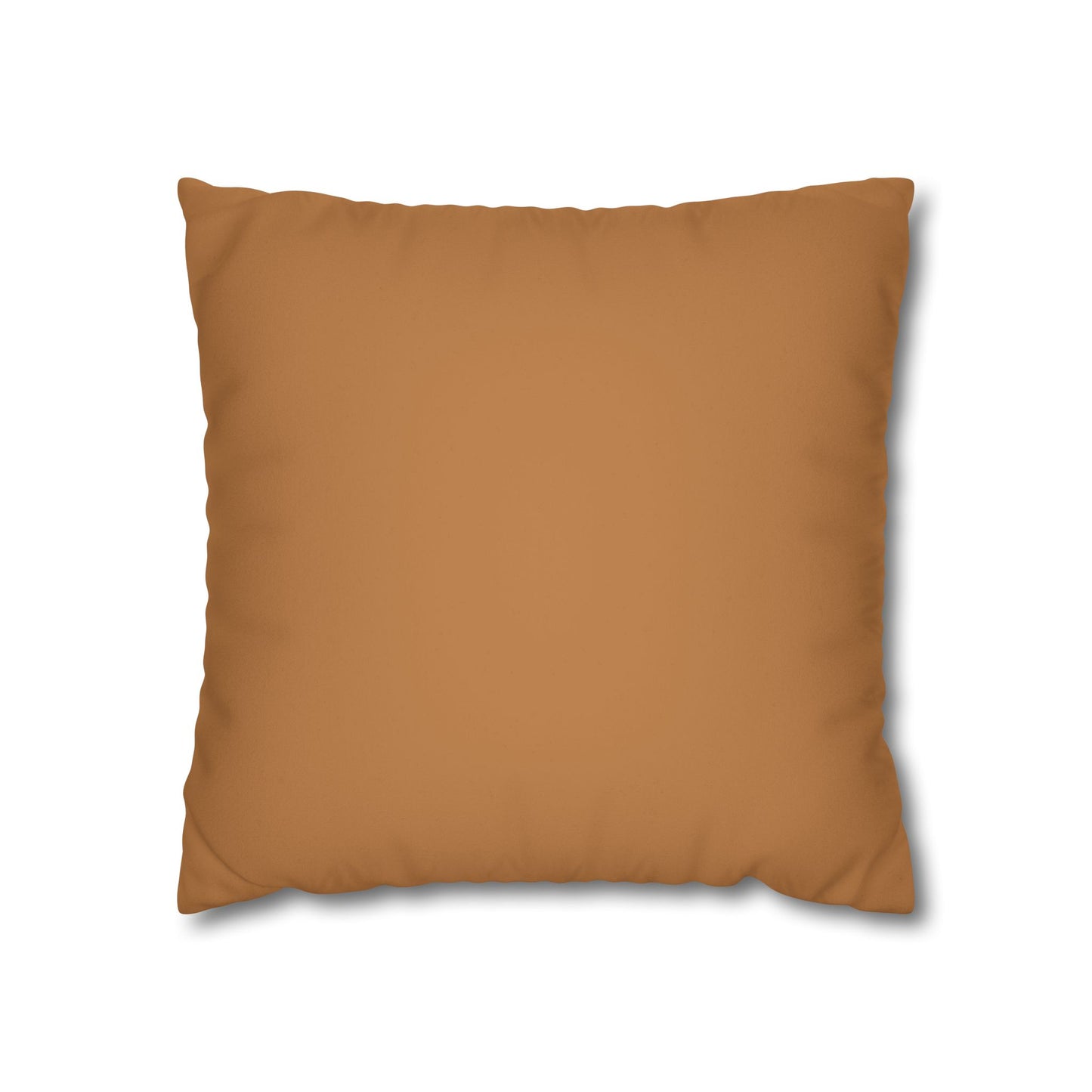 Faux Suede Square Pillowcase