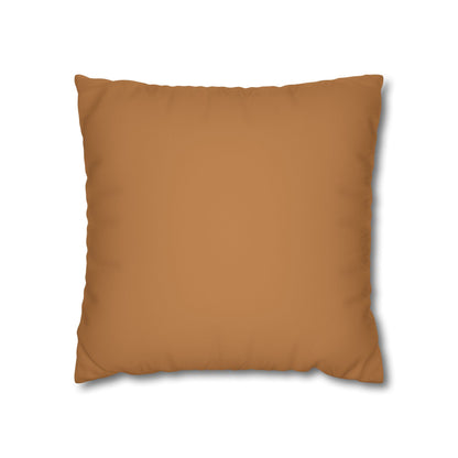 Faux Suede Square Pillowcase