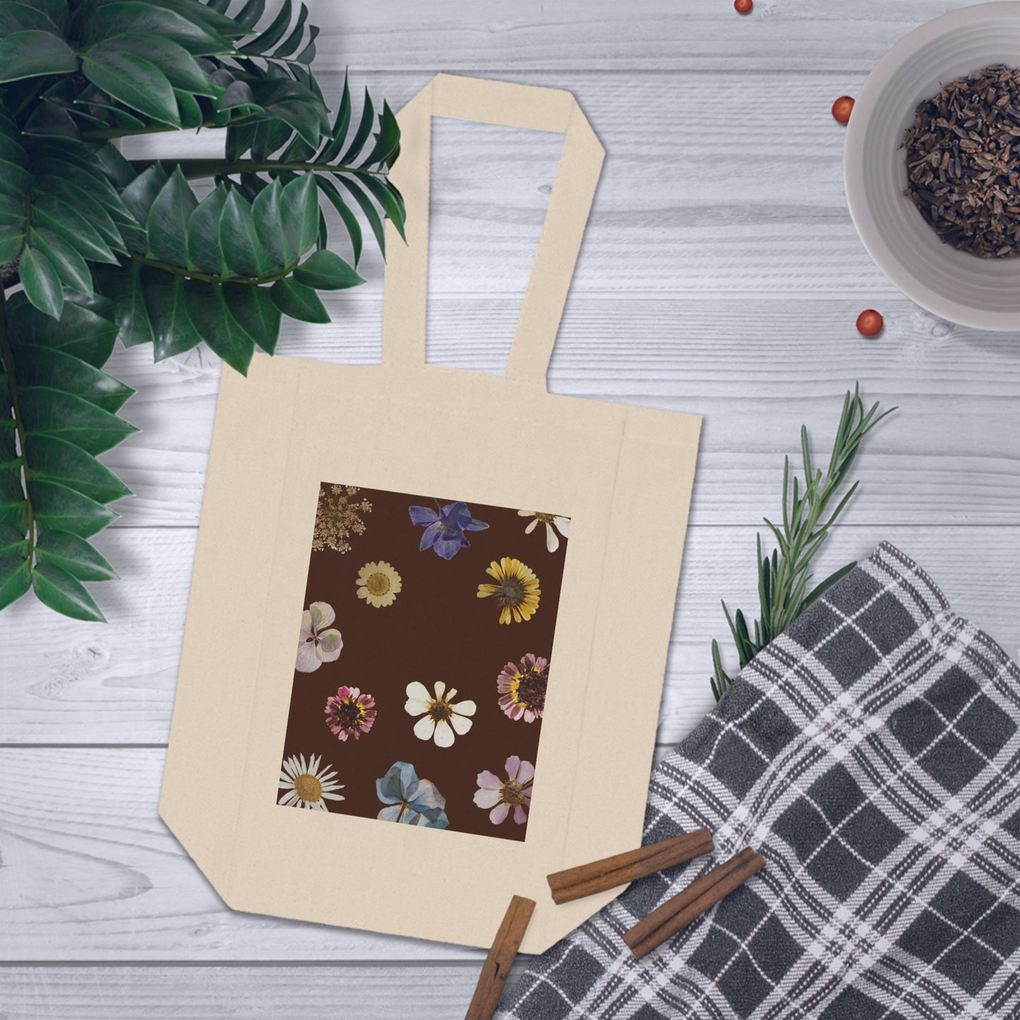 Double Wine Tote Bag