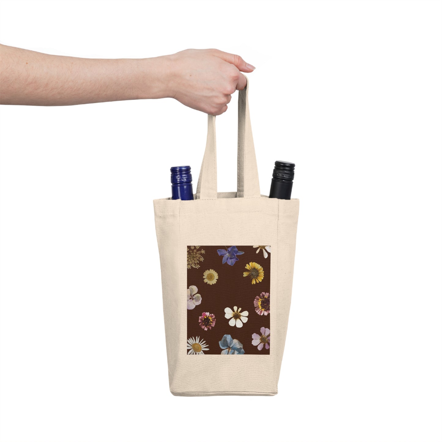 Double Wine Tote Bag