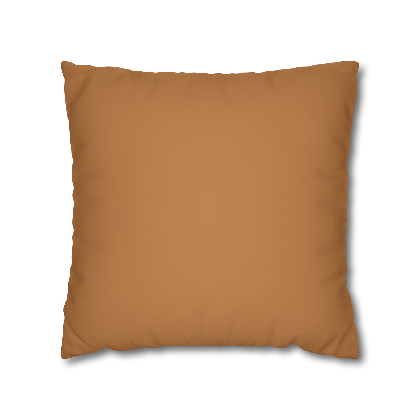 Faux Suede Square Pillowcase