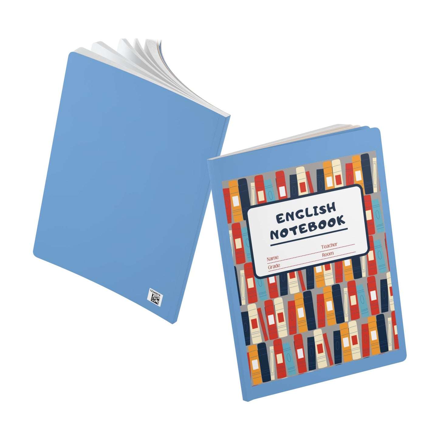 English Softcover Notebook