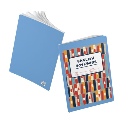 English Softcover Notebook