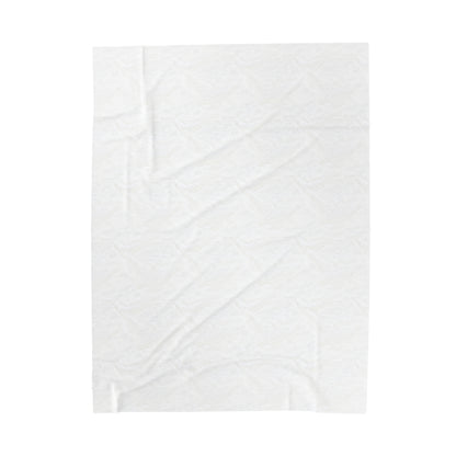 Blue Velveteen Plush Blanket