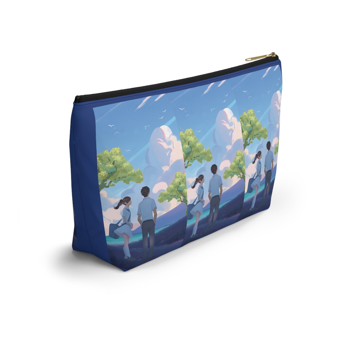 Pouch with T-bottom